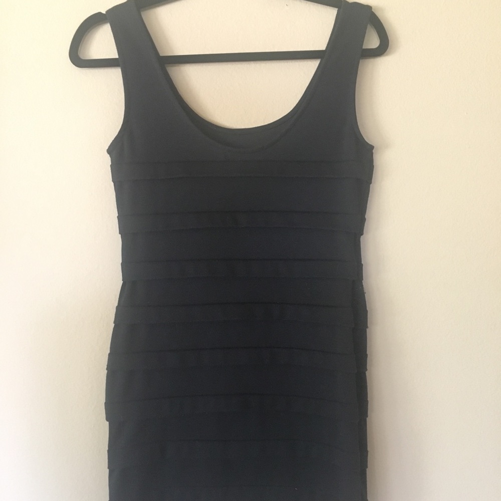 Black Body Con Dress